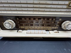 Vintage Graetz Polka 813E Tube Radio Made in Germany AM/FM Shortwave 1950s