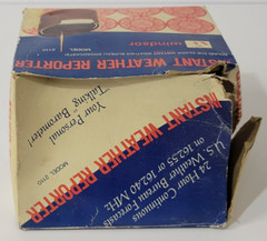 Instant Weather Reporter Windsor 2110 VTG Hong Kong Original Box Paperwork