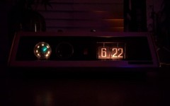 Vintage Panasonic Flip Clock FM AM Radio Model RC-7589 Fully Functional