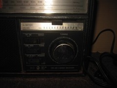 Vtg. Panasonic AM/FM radio AC/DC Model RF-590 Tested, Works Good, Uses D Battery