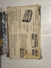 Panasonic LTD Portable Radio AM/FM Vintage RF-516 Model Silver Fully Tested.