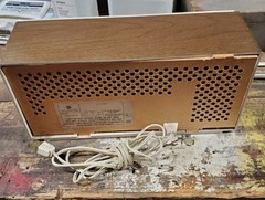 Vintage Working RCA Victor RJA35W-WAL GR Solid State Dual Speaker Tabletop Radio