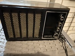 Vintage Channel Master Radio 7 Transistor Am/fm 1960s Wooden Receiver 6259 VIDEO