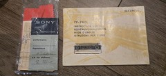 1969 Sony 7F-74DL 11-Transistor 4-Band Portable/Car Radio w/ RB-TP Mount & SS-4