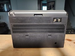 Zenith portable AM FM radio model RH 78Y, AC or battery, made in Taiwan