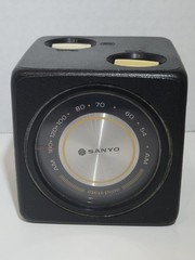 Vintage Sanyo RP-1711 Cube AM Transistor Radio 6 Transistor Japan- Works