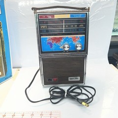 NEW in BOX-RARE 1960s Tamasonic Multi Band AM Sport Radio- AC Adapter/Battery-