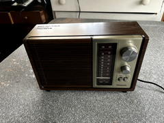 Vintage 1970s Panasonic AM/FM Table Top Radio Model #RE-6280 Tested/Works
