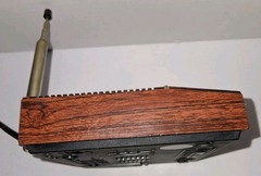 Realistic Model 12-140 Weatheradio Weather Alert Radio Vintage TESTED Woodgrain