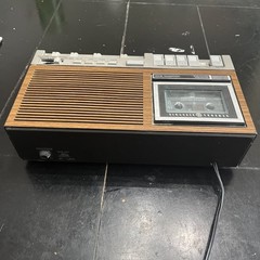 Vintage GE General Electric 7-4975C AM/FM/Cassette Tape Clock Radio Recorder MCM