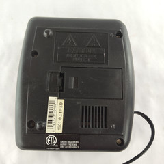 Vintage GPX Alarm Clock Radio AM-FM Model Gran Prix D509 Grand – Tested Works !!