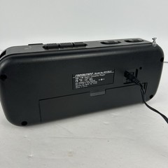 Sound Design-RCP AM/FM Radio Cassette Player Model 4612 BLK (Tested / Working)