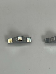 Magnavox D8200 Chrome Slider Caps – Sound Select & Radio/Tape Buttons