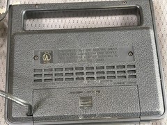 Vintage Rare 70s Radioshack Realistic Radio 12-663 AM FM Portable AC/DC