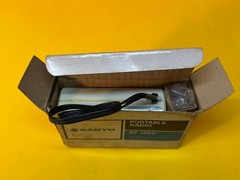New vintage Portable Sanyo RP 1250 / Video