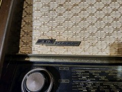 Old Grundig Tube Radio 3043 W 3D Klang Table top Wood Case Germany