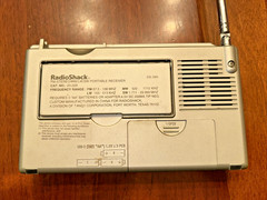 Radio Shack DX-399 Am/Fm Multiband Portable Receiver New Old Stock