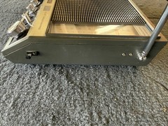 Rare Vintage Sony CF-300 Radio Casette Recorder With Case & Power Cord