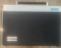 SONY 10Band Receiver AM/FM/AIR/PSB/LW/SW 1-5/BFO Model CRF-5100 9” x 13” x 7”