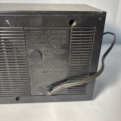 General Electric AM/FM Flip Clock Radio Alarm Made Singapore Parts Only
