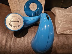 Panasonic Toot-A-Loop Transistor Radio R-72 Blue Beautiful Condition Box