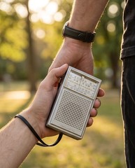 Vintage Realistic Personal AM FM Radio 12-613 Tested Works