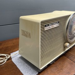 RARE 1959 WORKING Motorola AM Tube Radio – Model A12N VTG retro Tube prop
