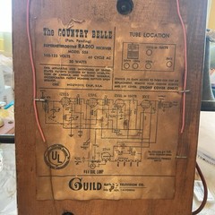 The Country Bell Superheterodyne Radio Receiver Model 556