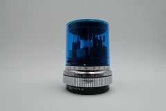 Vintage GE Blue Max « Police Light » Radio. With EXTREMELY RARE box and ear piece.