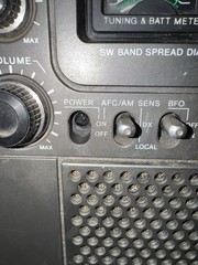 Sony ICF-5900W Portable Multi-Band Radio Receiver Pop-Up Antenna Read