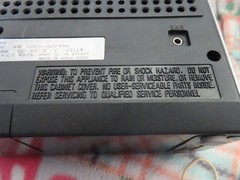 Vintage Realistic By Radio Shack 12-665 Portable AM/FM Radio, TESTED