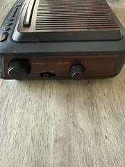 Vtg. General Electric 7-4966A Alarm Clock Cassette Player W/Record Am /Fm Works