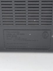 PANASONIC RF-569D AM/FM 2-Band AC/DC Portable Radio