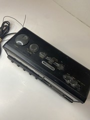 Soundesign Sound Design Cassette Clock Radio CCR vintage model no 3827 BLK AM FM