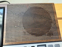 Vintage GE 7-4956B FM AM Alarm Clock Radio Cassette Recorder Wood Grain, Tested