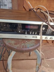Hanimex Model No. PS 3000 Eight Track 8 Player Am Fm Radio Clock Stereo