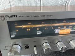 Philips 785 High Fidelity Receiver Vintage Works Made In USA