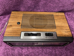 General Electric GE C4310 A Flip Clock Radio With Alarm EXCELLENT w/box