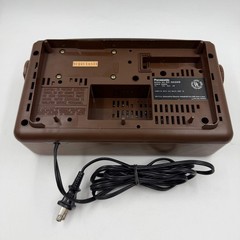 Broken Panasonic Flip Clock AM FM Radio Groundhog Day RC-6030D Damaged Body