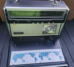 SONY 10Band Receiver AM/FM/AIR/PSB/LW/SW 1-5/BFO Model CRF-5100 , Untested