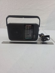 Panasonic Model RF-544 AM/FM Radio. With Power Cord. Tested Works Great.