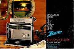 Zenith Transoceanic D7000Y User Manual (Reprint)