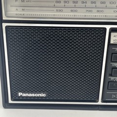 Panasonic RF-590D FM AM 2-Band Receiver AM FM Radio Tuner Vintage 1980&rsquo;s WORKS