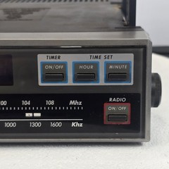 Vintage Under Cabinet Cassette Player Radio GE Model# 7-4265A