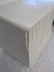 Vintage Mid Century General Electric GE AM Radio T-1110A Beige