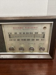 National Panasonic Model RE-784 Radio, 2-band FM/AM tabletop/ 1960s***Parts