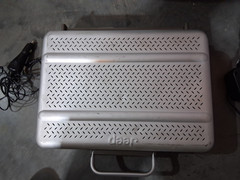 Vintage Jeep Electronics Z-Case Portable Stereo ZC-PSB-9 Tested Working AC & DC