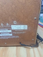 General Electric GE Reproduction Model No 7-4100JA Cathedral AM/FM Radio Wood