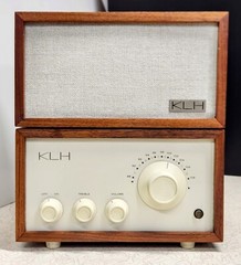 Replacement Grill KLH Model Eight Radio & Thirteen Speaker EGGSHELL White NEW