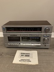 Vintage SOUNDESIGN Model 5642 Radio Tape Player/Recorder With Manual